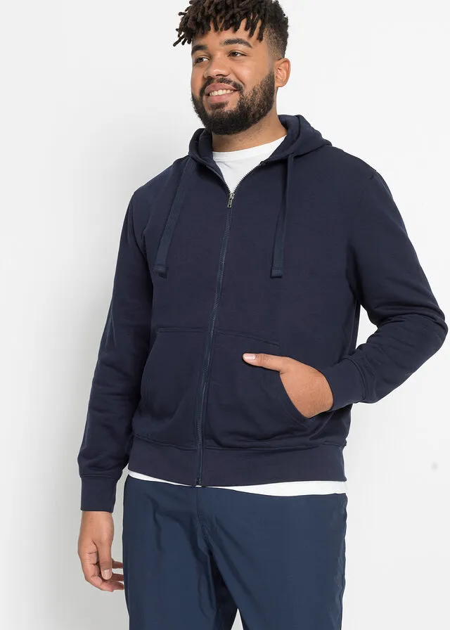 CHAQUETA TIPO SUDADERA CON CAPUCHA (2 UNIDADES) DE POLIéSTER RECICLADO GRIS JASPEADONEGRO